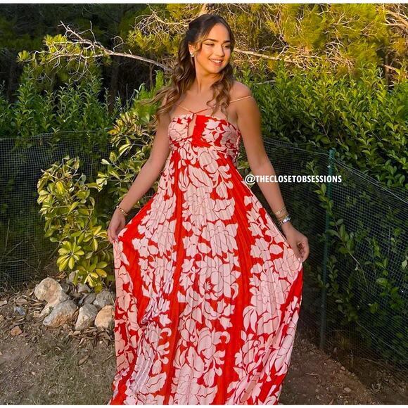 RARE!!! MANGO BLOGGER FAVE!!! Floral Maxi Dress NWT - Picture 12 of 16